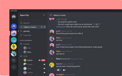 discord servers for talking